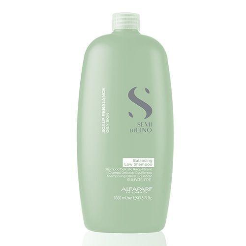 ALFAPARF - SEMI DI LINO SCALP REBALANCE OILY SKIN BALANCING LOW SHAMPOO 1LTR