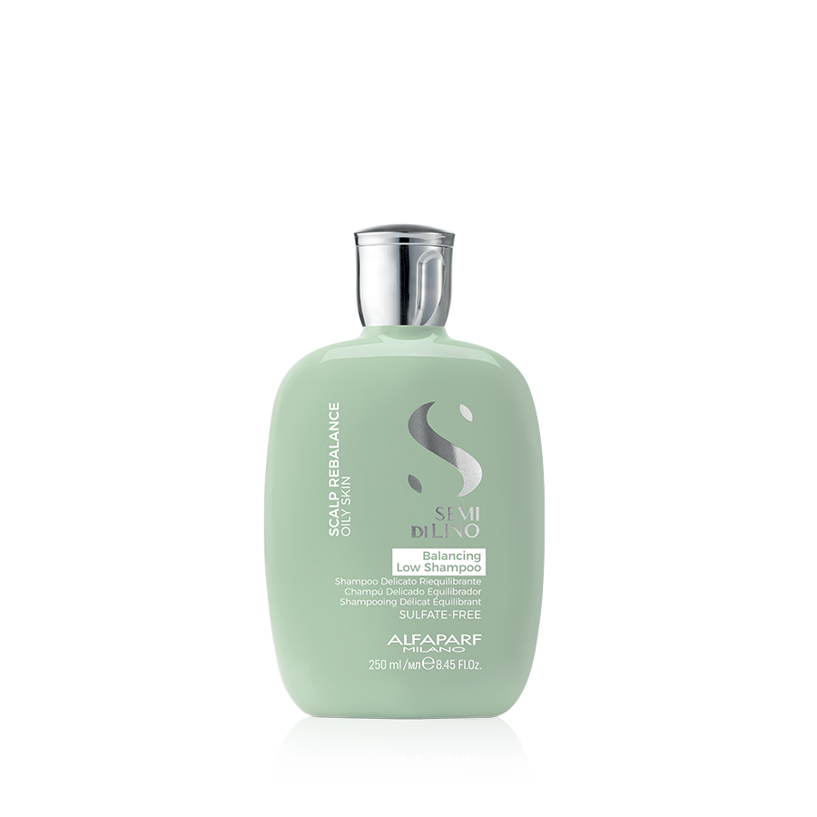 ALFAPARF - SEMI DI LINO SCALP REBALANCE OILY SKIN BALANCING LOW SHAMPOO 250ML