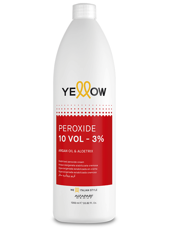 YELLOW COLOR YE COLOR DEVELOPER CREAM PEROXIDE 1LTR 10 VOL 3%