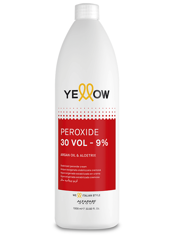 YELLOW COLOR YE COLOR DEVELOPER CREAM PEROXIDE 1LTR 30 VOL 9%