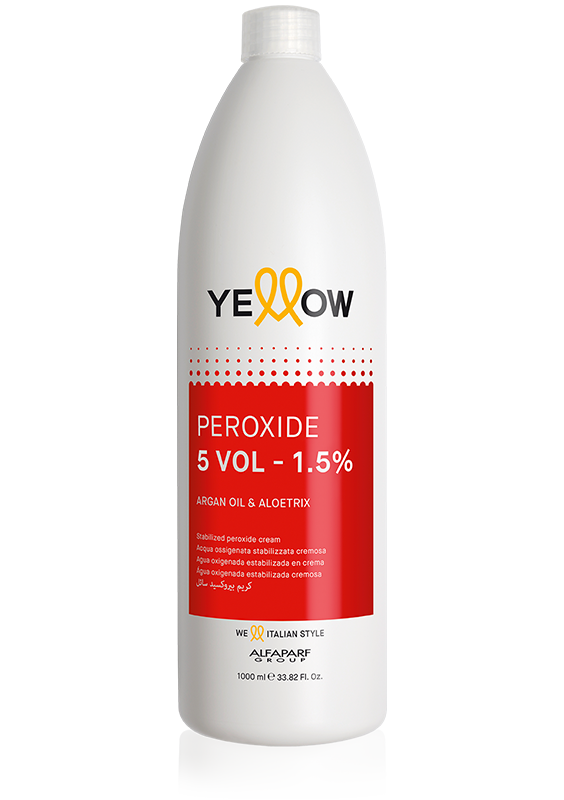 YELLOW COLOR YE COLOR DEVELOPER CREAM PEROXIDE 1LTR 5 VOL 1.5 %