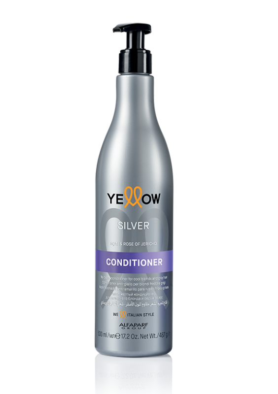 YELLOW YE SILVER COLOR CONDITIONER FOR COOL BLONDS AND GREY HAIR 500ML